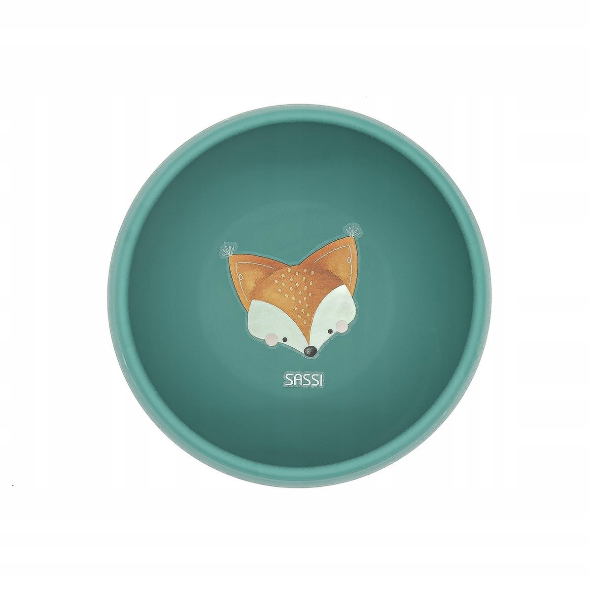 SASSI Miska silikonowa z przyssawką Lisek