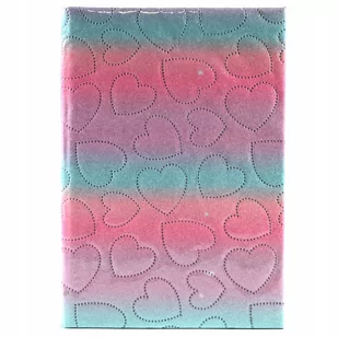 ZESZYT Z SERCAMI MIĘKKA OKŁADKA OZDOBNY NOTES A5 PREZENT RÓŻNE KOLORY - Szkolne artykuły papiernicze ZESZYT Z SERCAMI MIĘKKA OKŁADKA OZDOBNY NOTES A5 PREZENT RÓŻNE KOLORY - Szkolne artykuły papiernicze - miniaturka - grafika 1