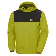 Kurtki męskie - Męska Kurtka HELLY HANSEN VANCOUVER RAIN JACKET 53935_452 – Zielony - miniaturka - grafika 1