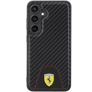 FerrariFEHCS24SN3PUK S24 S921 czarny/black hardcase Carbon Stitched Bottom - Etui i futerały do telefonów - miniaturka - grafika 3