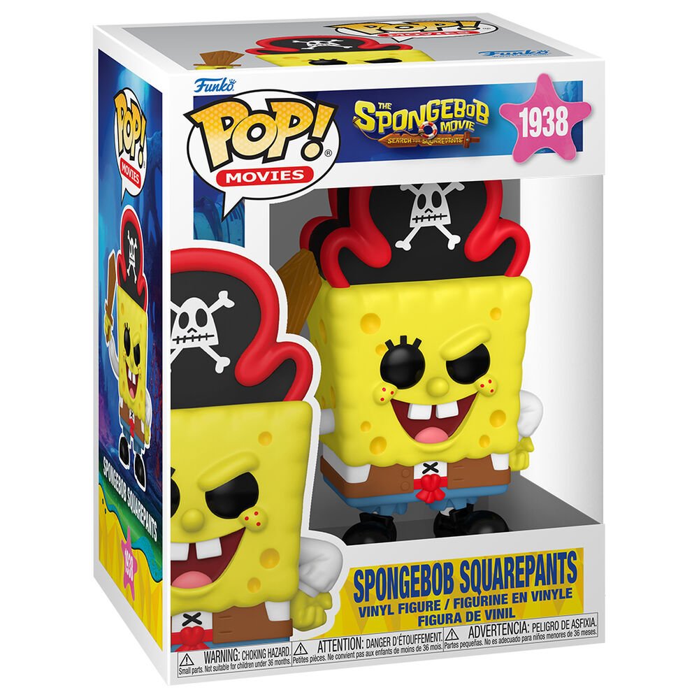 Figurka POP SpongeBob Kanciastoporty w Poszukiwaniu Kwadratowych Spodni