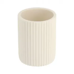 Tendance Kubek łazienkowy Issard White Biały - Pojemniki łazienkowe - miniaturka - grafika 1