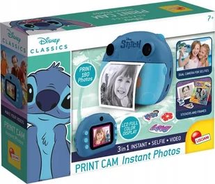 Lisciani PROMO Aparat fotograficzny natychmiastowe zdjęcia 3w1 PRINT CAM Stitch Instant 107247 LISCIANI - Aparaty natychmiastowe - miniaturka - grafika 1