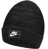 Czapki damskie - Czapka Nike Zimowa Sportswear z Dzianiny i Polaru Beanie DO8144-010 1Size - miniaturka - grafika 1