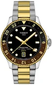 Zegarki męskie - Zegarek Tissot T120.852.22.051.00 Seastar 1000 Quartz GMT - miniaturka - grafika 1
