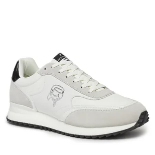 Sneakersy KARL LAGERFELD KL52931N Biały - Sneakersy męskie - miniaturka - grafika 1
