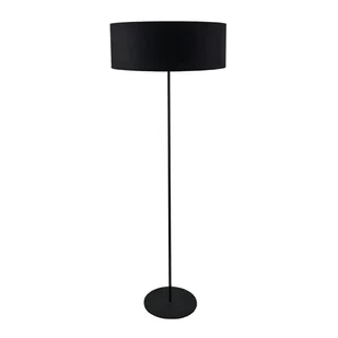 Podłogowa lampa Lamego 2016 Shilo z abażurem salonowa czarny - Lampy stojące - miniaturka - grafika 1