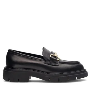 Loafersy Gino Rossi GRACE-I23-26370PE Czarny - Półbuty damskie - miniaturka - grafika 1