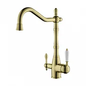 Baterie kuchenne - Blue Water Saxo Bateria kuchenna wysoka złota 5901730616897 - miniaturka - grafika 1