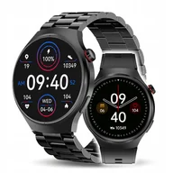 Smartwatch - SMARTWATCH MĘSKI ZEGAREK MENU POLSKIE ROZMOWY ZDROWIE SMART WATCH SPORT PL - miniaturka - grafika 1