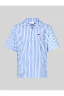 Koszula casualowa o kroju relaxed fit z kołnierzykiem typu resort - Lacoste - Koszule męskie - miniaturka - grafika 1