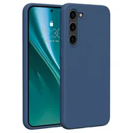 Etui i futerały do telefonów - Etui ETTERI Silicone Case do Samsung Galaxy S23 Ciemnoniebieski - miniaturka - grafika 1
