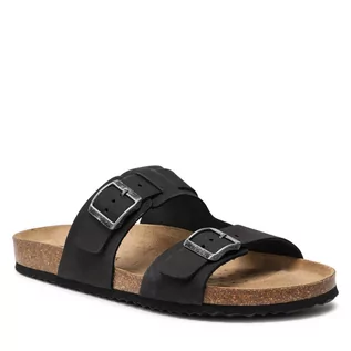 Klapki i japonki damskie - Geox Klapki U Sandal Ghita B U159VB 00032 C9999 Black - grafika 1