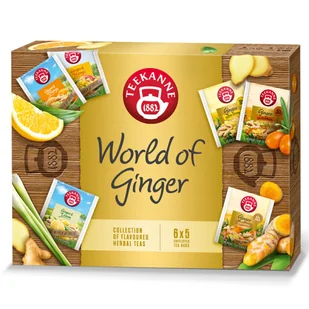 Teekanne Herbata World of Ginger Collection 55 g - Herbata - miniaturka - grafika 1