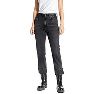 Spodnie damskie - Replay jeansy damskie sharljn, 098 BLACK, 31W / 30L - miniaturka - grafika 1