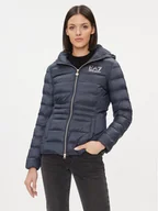 Kurtki damskie - EA7 Emporio Armani Kurtka zimowa 6RTB01 TN88Z 1554 Granatowy Regular Fit - miniaturka - grafika 1