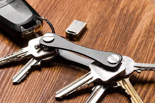 Key organizer / organizer do kluczy - CZARNY - Szafki na klucze - miniaturka - grafika 1