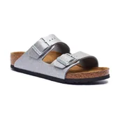 Buty dla dziewczynek - Birkenstock Skórzane klapki Arizona Bs | narrow fit - miniaturka - grafika 1