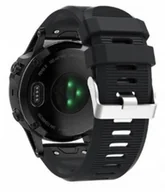 Akcesoria do pulsometrów i zegarków sportowych - PASEK SILIKONOWY DO GARMIN FENIX 3 / 3HR / 5X / 6X / 7X + EASYFIT - miniaturka - grafika 1