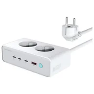 Zasilacze do laptopów - 4smarts 6w1 65W GaN biały KAT07294 - miniaturka - grafika 1