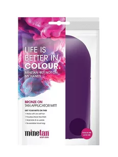 MineTan minetan on Applicator Mitt z brązu  nawet zrumienienie rękawice bejsbolowe MIH201751 - Samoopalacze - miniaturka - grafika 2
