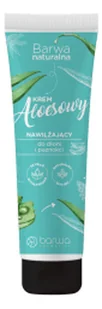 Barwa Nawilżający krem do rąk Aloes i gliceryna - Natural Hand Cream Nawilżający krem do rąk Aloes i gliceryna - Natural Hand Cream - Mydła - miniaturka - grafika 2