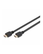 Kable - DIGITUS KABEL HDMI CZARNY 1M AK-330124-010-S - miniaturka - grafika 1