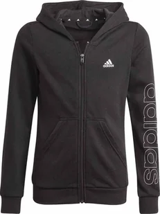 Adidas Bluza dziecięca ADIDAS G LIN FZ HD 140 - Bluzy dla dziewczynek - miniaturka - grafika 1