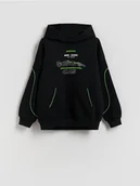 Bluzy dla chłopców - Reserved - Bluza Team Kick Sauber F1 - czarny - miniaturka - grafika 1