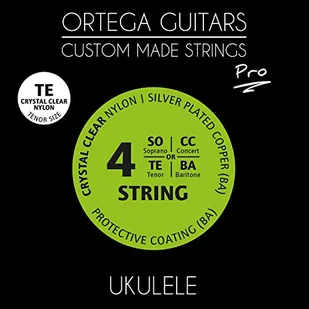 Ortega Guitars STRING SET 4-STR. ORTEGA UKP-TE - Struny gitarowe  - miniaturka - grafika 1