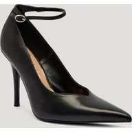 Czółenka - Guess Skórzane szpilki NAPRIL - miniaturka - grafika 1