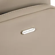 Plecaki - Wygodny miejski plecaczek damski z gładkiej skóry ekologicznej - David Jones - miniaturka - grafika 1