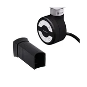 Akcesoria grzewcze - Grzałka elektryczna MOA 600W programator czarna Terma - miniaturka - grafika 1