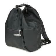 Torebki damskie - Szary Plecak damski skórzany torebka 2w1 Beltimore 019 szary, srebrny - miniaturka - grafika 1