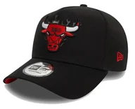 Czapki damskie - Czapka z daszkiem NEW ERA Chicago Bulls NBA Flame Black 9FORTY - miniaturka - grafika 1