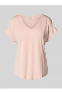 T-shirt o luźnym kroju z mieszanki wiskozy - Tom Tailor Denim - Koszulki i topy damskie - miniaturka - grafika 1