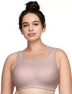 Biustonosze - Biustonosz sportowy Glamorise damski, Lodowy brąz, 80F - miniaturka - grafika 1