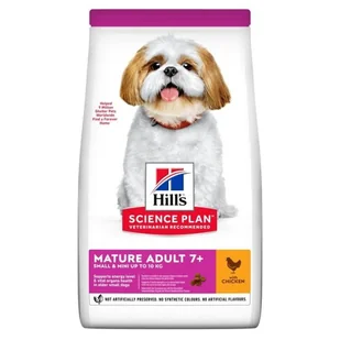 Hills Small&Miniature Mature Adult 7+ Canine 1,5 kg - Sucha karma dla psów - miniaturka - grafika 3