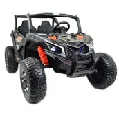 Pojazdy elektryczne dla dzieci - Mega Buggy Sxs Dla 2 Dzieci 2x120w Czarne, Super Moc, Przesuwane Siedzenie, Walizka/bbh028 - miniaturka - grafika 1