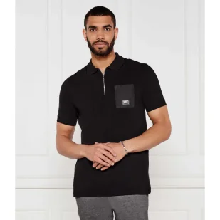 Karl Lagerfeld Polo Regular Fit - Koszule męskie - miniaturka - grafika 1