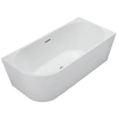 Wanny - Balneo Wanna wolnostojąca narożna prawa AVOLA WHITE - 160 x 80 cm AKRYL B1-J0101010402-1 - miniaturka - grafika 1