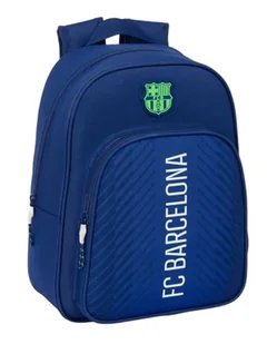 Safta F.C. BARCELONA NAVY BLUE plecak szkolny dla dzieci, idealny dla dzieci w różnym wieku, wygodny i wszechstronny, jakość i wytrzymałość, 27 x 10 x 33 cm, Granatowy, M, Casual - Plecaki szkolne i tornistry - miniaturka - grafika 1