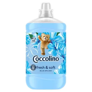 Coccolino Blue Splash Płyn do płukania tkanin koncentrat 1700 ml (68 prań) - Środki do prania - miniaturka - grafika 1