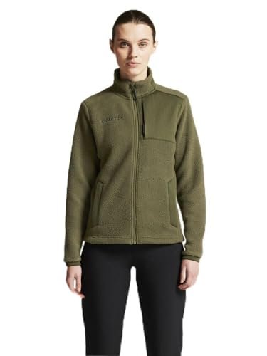 Craft ADV EXPLORE PILE FLEECE kurtka polarowa damska M | Rift | materiał z recyklingu | kieszenie na piersi z zamkiem błyskawicznym | bluza damska | odzież sportowa dla kobiet