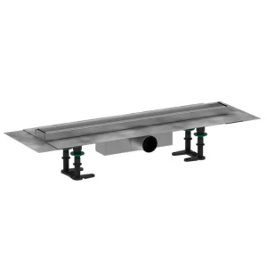 HANSGROHE 56175000 RainDrain Compact Komplet odpływowy prysznicowy 600 do montażu standardowego - Odpływy liniowe - miniaturka - grafika 1