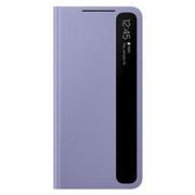 Etui i futerały do telefonów - Samsung Clear view cover do Galaxy S21+ Violet - miniaturka - grafika 1