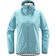 Kurtki damskie - Haglöfs HAGLOFS 605235_4Q3 L.I.M PROOF Kurtka damska FROST BLUE Rozmiar XS - miniaturka - grafika 1