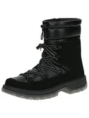 Botki damskie - Caprice Damskie sztyblety 9-9-26230-29, czarny Comb, 39 EU - miniaturka - grafika 1