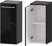 Szafki łazienkowe - Słupek Łazienkowy ROSEN 1D D L - Uchwyt Biały - miniaturka - grafika 1