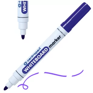 Centropen Marker do tablic suchościeralny okrągła końcówka fioletowy 8559/05 - Markery permanentne - miniaturka - grafika 1